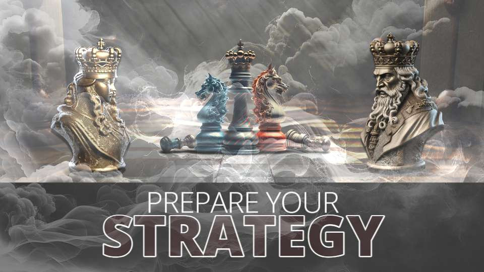 business strategy chess video background preview image.