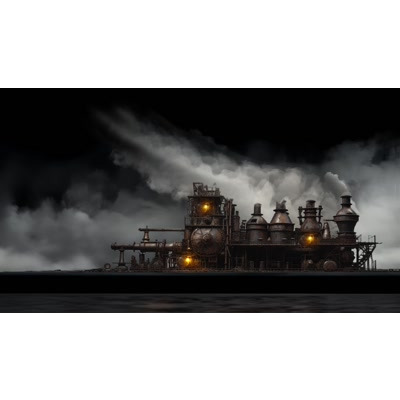 Elevate your designs with this mesmerizing Smoke Factory Video Background—immersing your audience in industrial ambiance and visual allure!