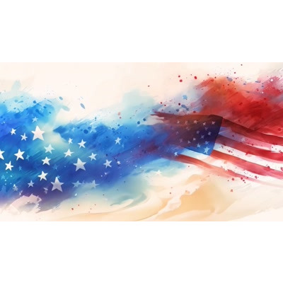 Download this American Flag Video Background to add a patriotic motion background to presentation / media video designs.