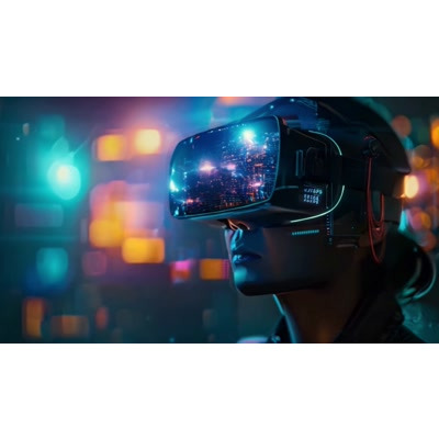 Download the background video to visualize the boundless realms through VR technology, where reality meets fantasy in immersive experiences.