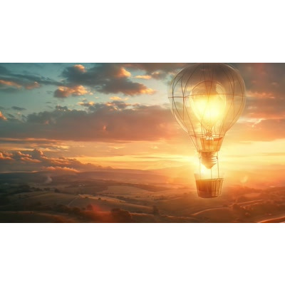 Download this Idea in Flight Video Background to add as a background video element to presentation / media video designs.