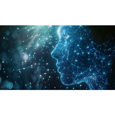 Download this Video Background called celestial Profile to illustrate a connection between humanity and the universe.