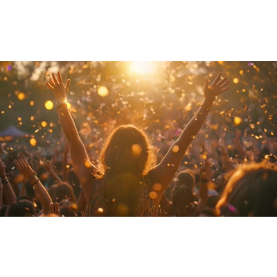 Download this concert crowd video background to add to your presentations and media designs showing the enjoyment of live entertainment.