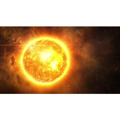 Download this video background of the Sun, showcasing nuclear fusion, life-giving energy, and powerful solar storms.