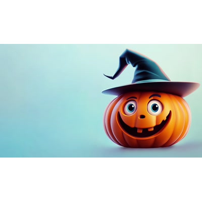 Download this happy pumpkin video background for a playful, lighthearted Halloween vibe. Perfect for festive and welcoming presentations.