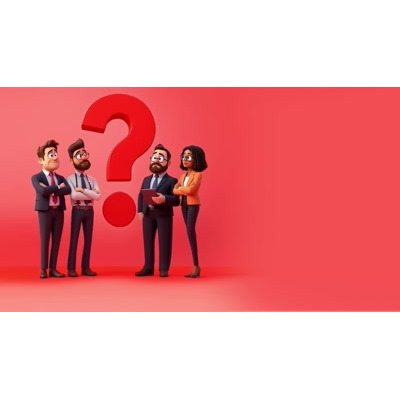 This animated business inquiry video background sparks curiosity and collaboration, perfect for team discussions.