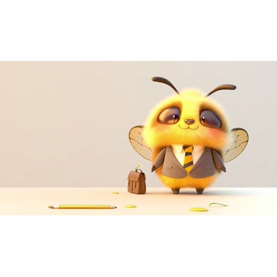 Download this adorable Boss Bee video background to bring a touch of whimsy and professionalism to your slides.