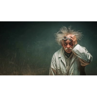 This mad scientist video background sparks curiosity and creativity, perfect for engaging science-themed presentations.