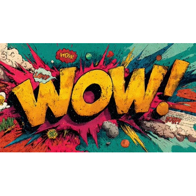 Download this explosive comic book video background to energize your presentations with vibrant visuals.