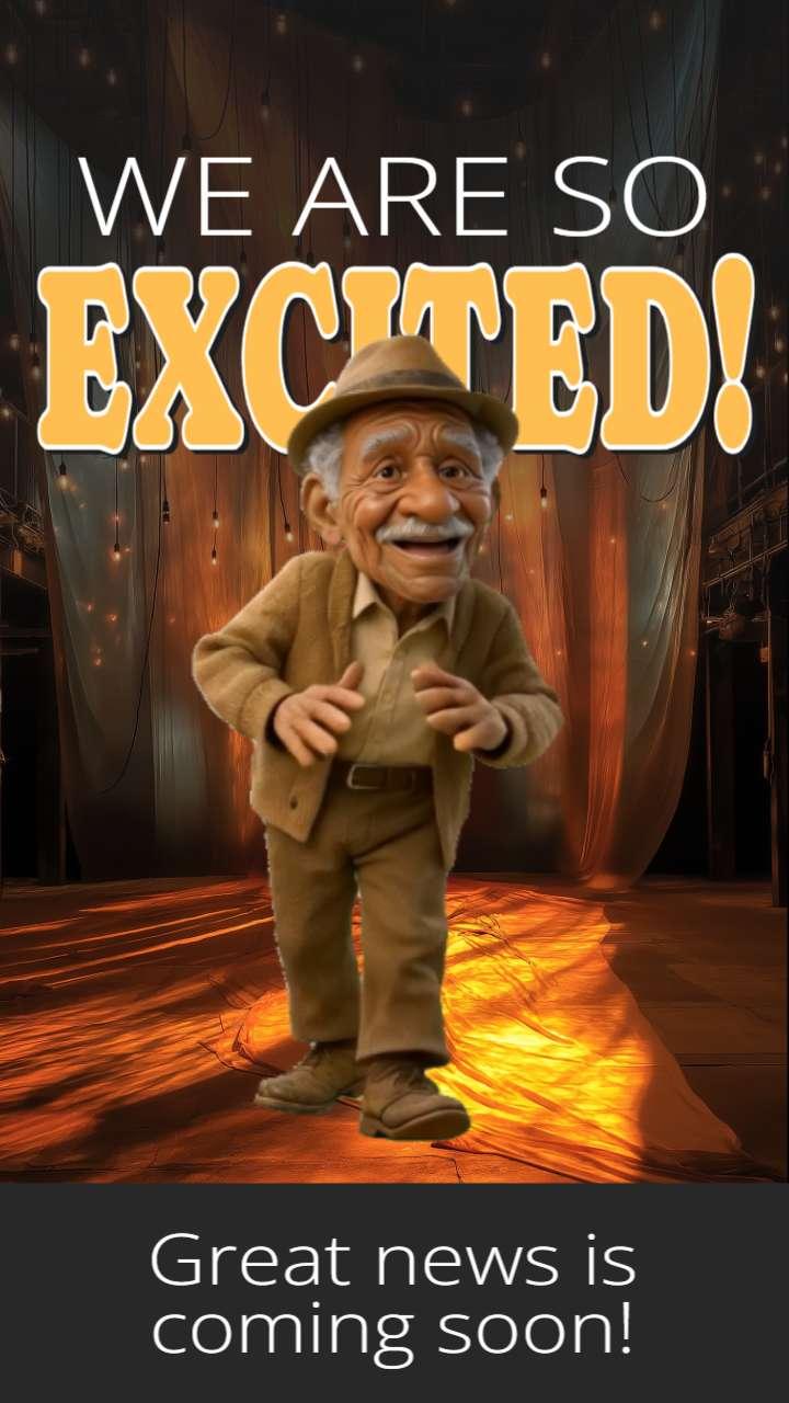 we are excited video background preview image.