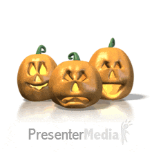 ID# 159 - Jack O Lanterns Flash - PowerPoint Animation
