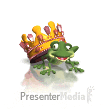 ID# 167 - Buggy Frog Prince - PowerPoint Animation