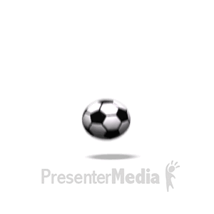 Soccerball Bounce | 3D Animated Clipart for PowerPoint 