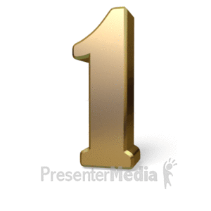 Gold Streak 1 | 3D Animated Clipart for PowerPoint 