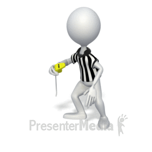 blowing whistle clipart