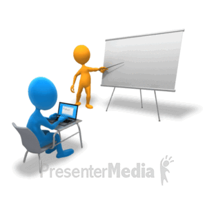 Online Computer Classroom | 3D Animated Clipart for PowerPoint -  