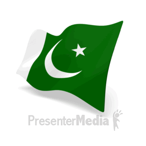 pakistan flag perspective anim