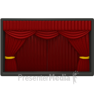 animated stage curtains