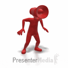 megaphone protest