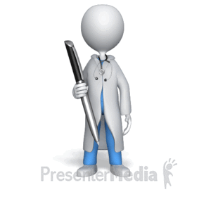 Doctor Presenting | 3D Animated Clipart for PowerPoint 