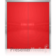 Double Doors Open Close 3d Animated Clipart For Powerpoint Presentermedia Com