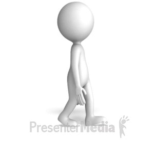 walking man animation for powerpoint