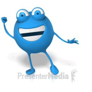 Roundy Dance Celebration | 3D Animated Clipart for PowerPoint -  