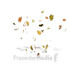 windy leaves clip art