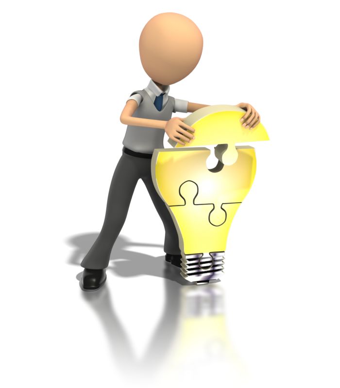 light bulb animated clipart for powerpoint