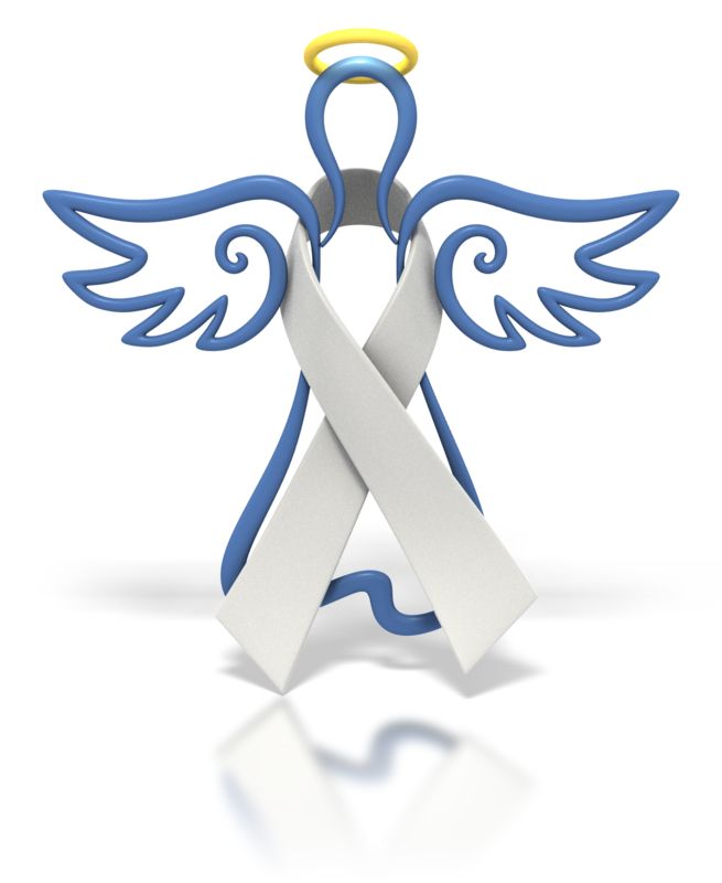 Black Ribbon Candle  Great PowerPoint ClipArt for Presentations