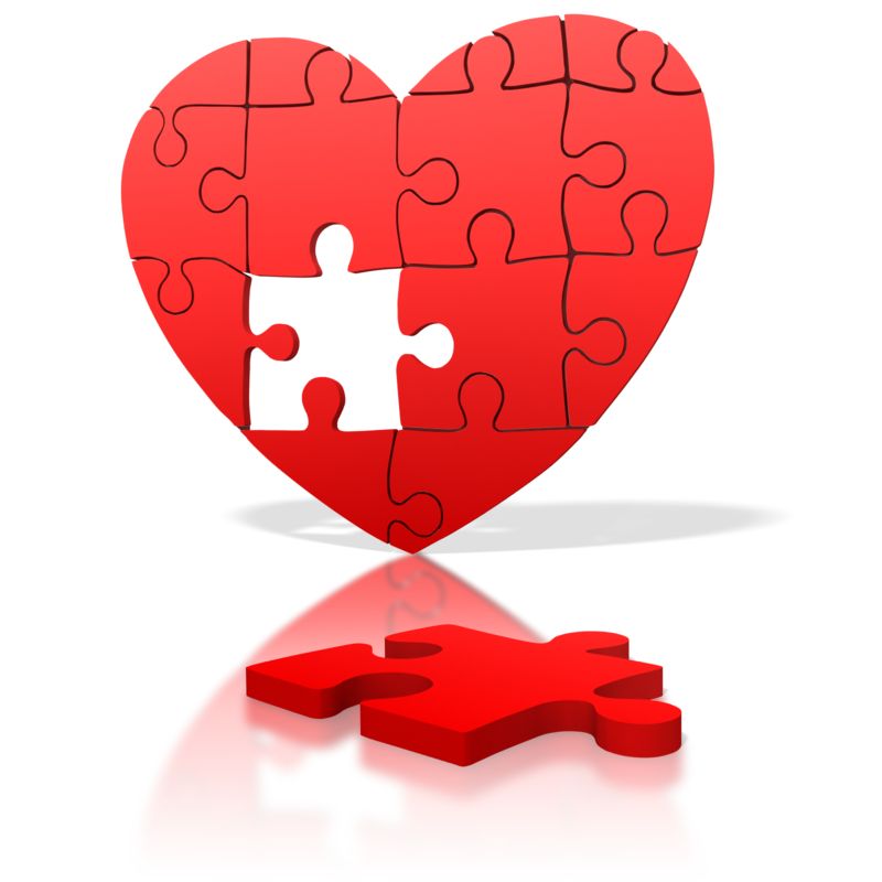 Heart Puzzle Piece Missing | Great PowerPoint ClipArt for Presentations - PresenterMedia.com