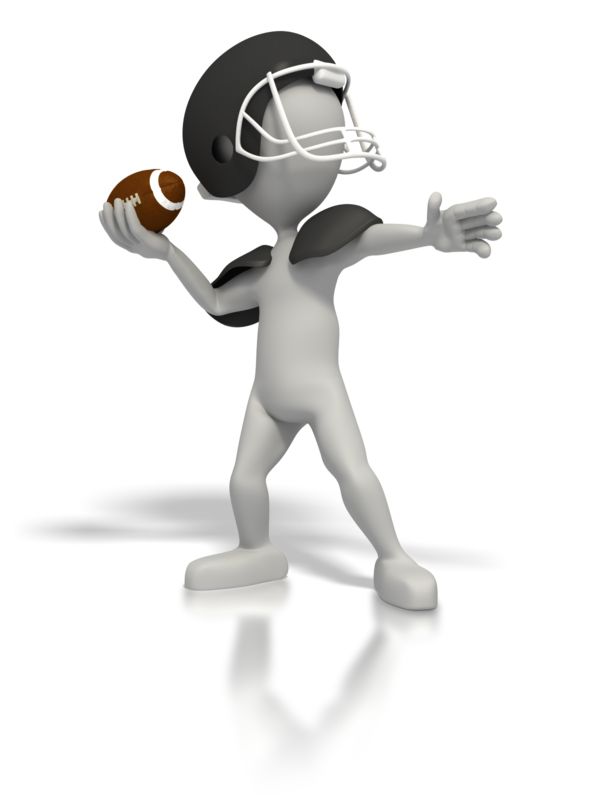 Stick man throwing a ball - Free sports icons
