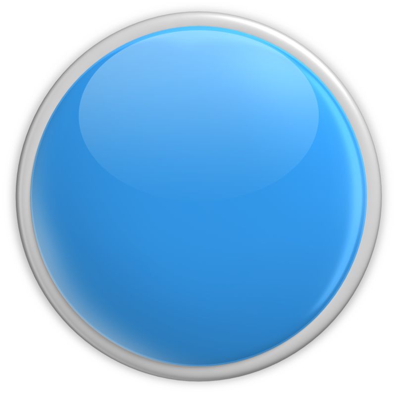 Blue Button Clip Art - Blue Button Image
