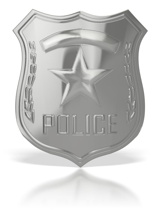 police badge pc