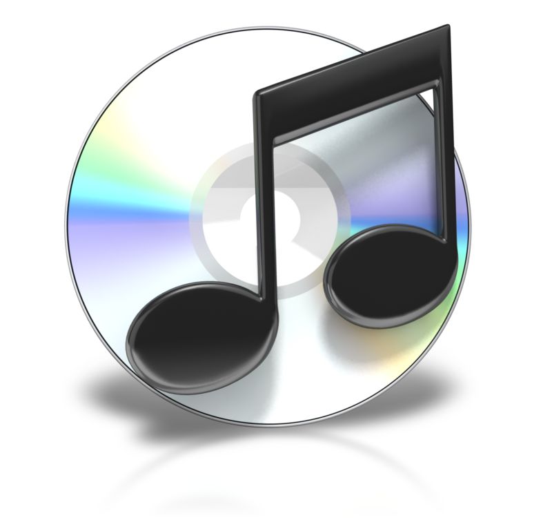 Cd Music Symbol  Great PowerPoint ClipArt for Presentations 