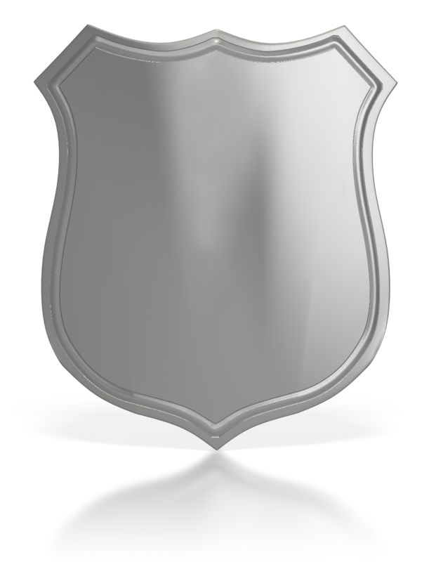 blank detective badge