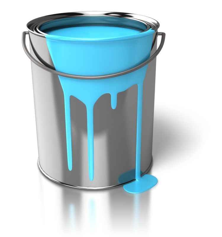 Paint Can Dripping  Great PowerPoint ClipArt for Presentations