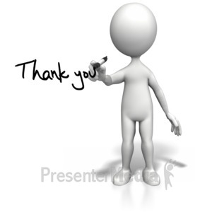 Thank You Great Powerpoint Clipart For Presentations Presentermedia Com