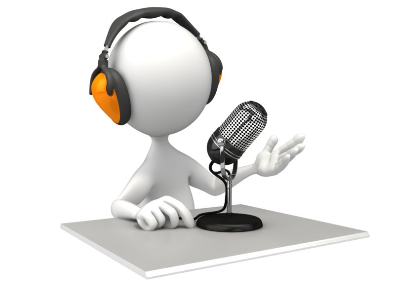 free podcasting clipart