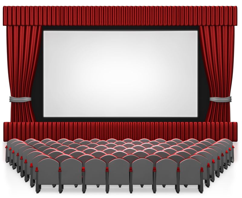 movie theater desktop background