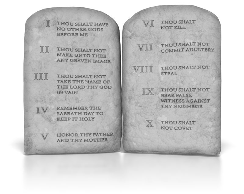 Ten Commandments | Great PowerPoint ClipArt for Presentations ...