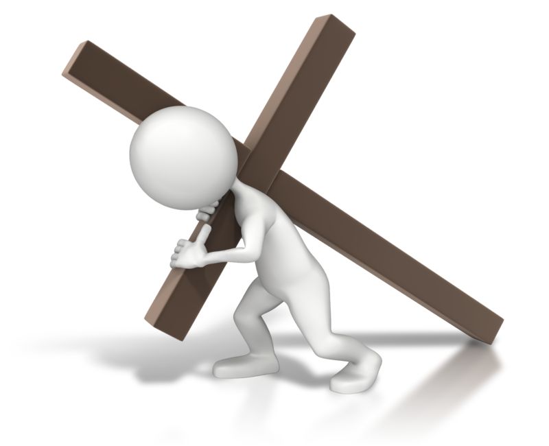 the carrying of the cross