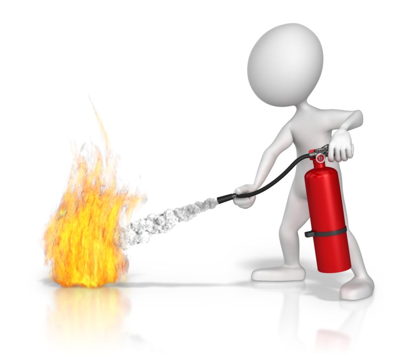 fire extinguisher clip art