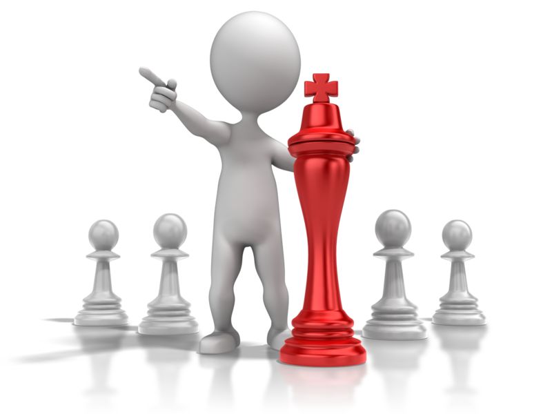 Chess Strategy  Great PowerPoint ClipArt for Presentations