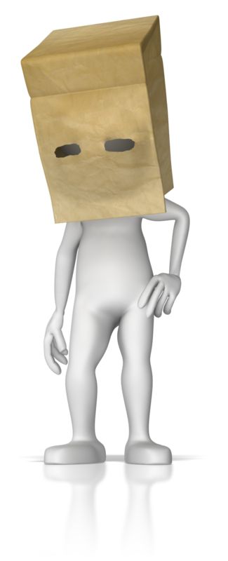 hand in Outgoing Various Paper Bag Over Head | Great PowerPoint ClipArt for Presentations -  PresenterMedia.com