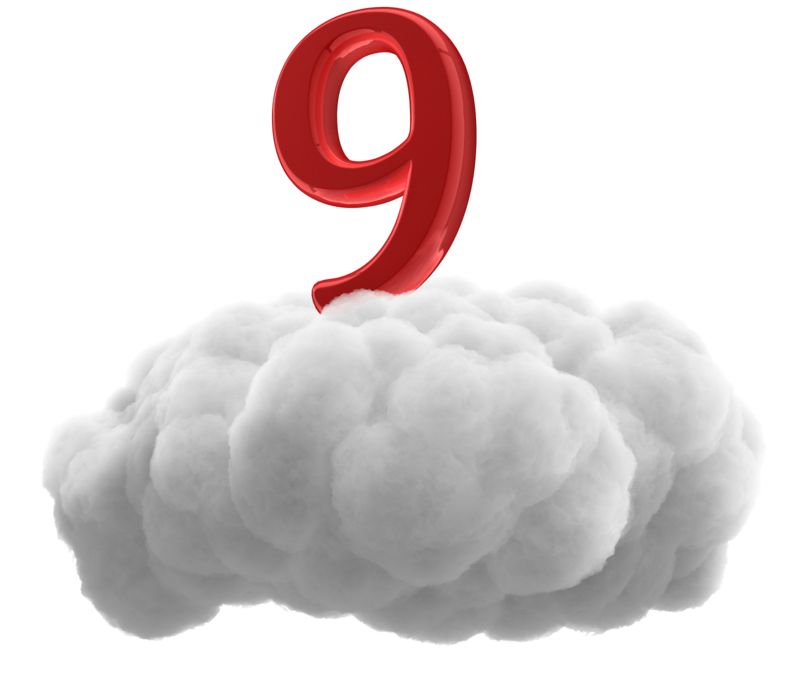 Cloud Nine  Great PowerPoint ClipArt for Presentations