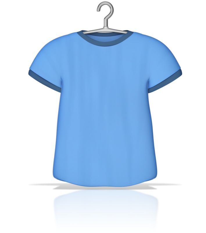 T Shirt on a Hanger  Great PowerPoint ClipArt for Presentations