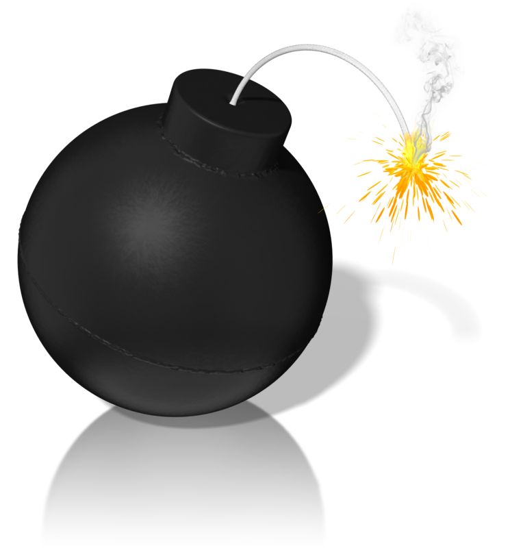 Cartoon Bomb | Great PowerPoint ClipArt for Presentations -  
