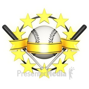 Custom Baseball Banner Great Powerpoint Clipart For