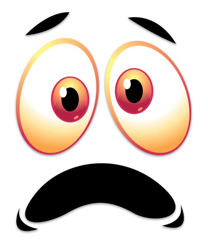 Scared face Clipart. Free Download Transparent .PNG or Vector